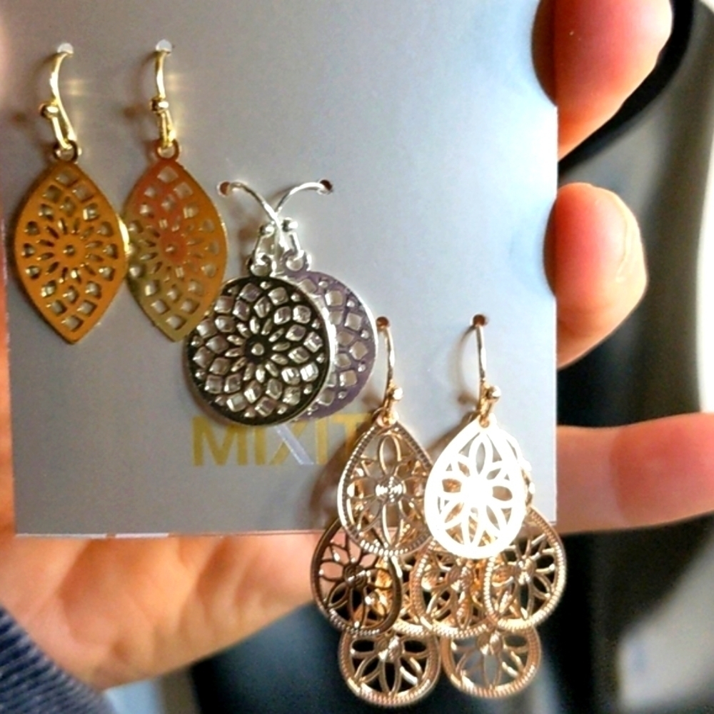 Mixit Dangle Earring Trio